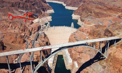 Hoover Dam Guided Tour with Lunch, Transportation & Helicopter Flight